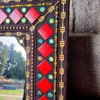 Mixed Media Mirror 