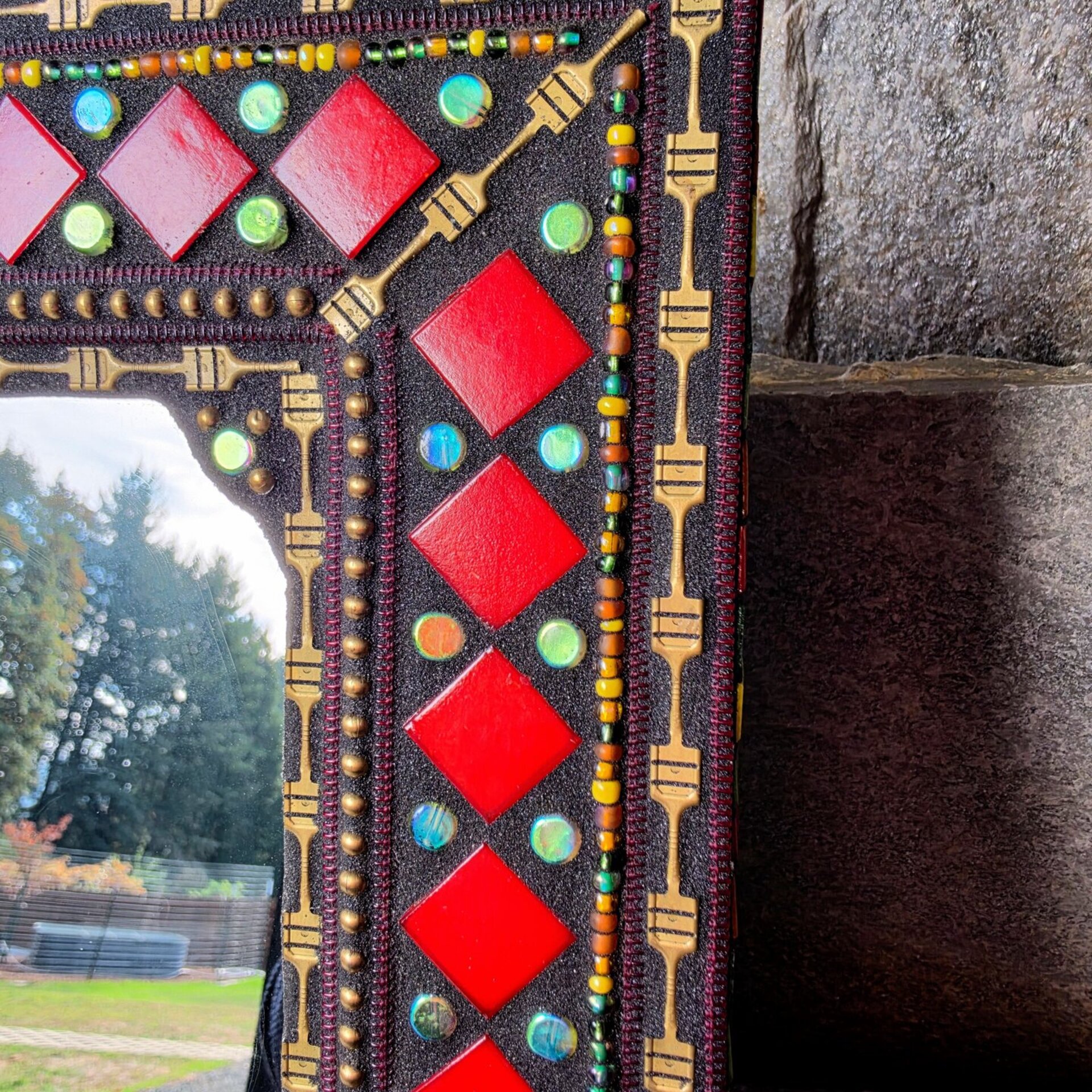 Mixed Media Mirror 