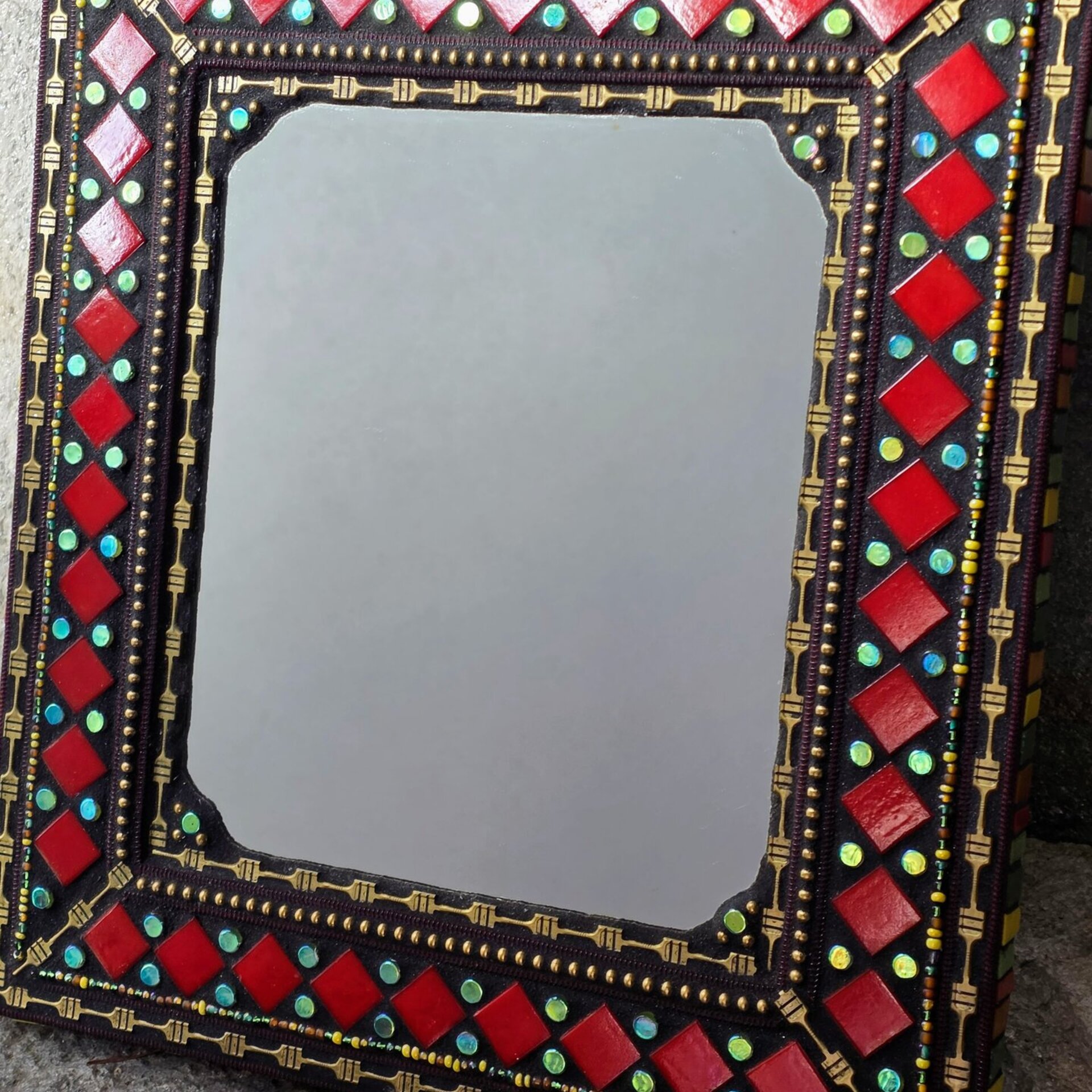 Mixed Media Mirror 