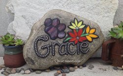 .....big surface stone..