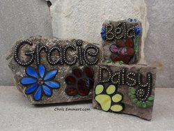 ...first stones I did....