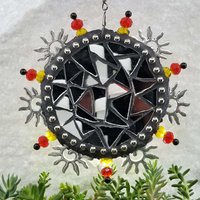 Smile Sun, Garden Wind Spinner, Home and Garden Decor, Gardening Gift,