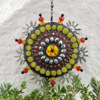 Sun, Garden Wind Spinner, Home Decor, Garden Decor, Gardening Gift, (B)