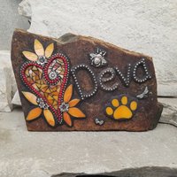 Memorial Garden  Stones - Mosaic Custom Orders in 2020-1