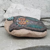 Owl Mosaic Garden Stone, Home Décor, Mosaic Art, Garden Décor