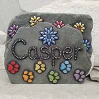 Memorial Garden  Stones - Mosaic Custom Orders in May 2021
