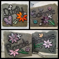 Memorial Garden  Stones - Mosaic Custom Orders Spring 2022