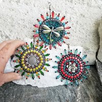 Mosaic Garden Wind Spinner, Group L, Home Decor, Garden Decor, Gardening Gift