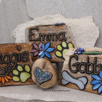 Deposit -------- for  Custom Pet Memorial Garden Stones