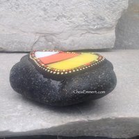 Candy Corn Mosaic (B) / Garden Stone