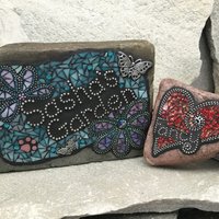 Memorial Garden  Stones - Mosaic Custom Orders #2