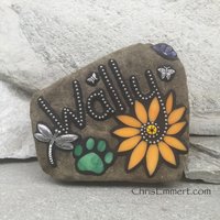 Custom Pet Memorial Shrine, Garden Stones - Mosaic Custom Order