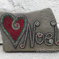 Smaller Pet Memorial Garden Stones - Mosaic Custom Order