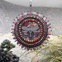 Dragonfly Garden Spinner, Home Decor, Garden Decor, Gardening Gift,