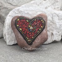 Reserved for Louise, Anchor Heart and Red Valentine Heart