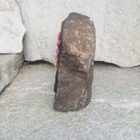 Red Heart Pet Memorial Mosaic Garden Stone