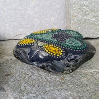 Heart Pet Memorial Mosaic Garden Stone