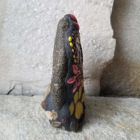 Red Heart Pet Memorial Mosaic Garden Stone