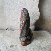 Red Heart Pet Memorial Mosaic Garden Stone