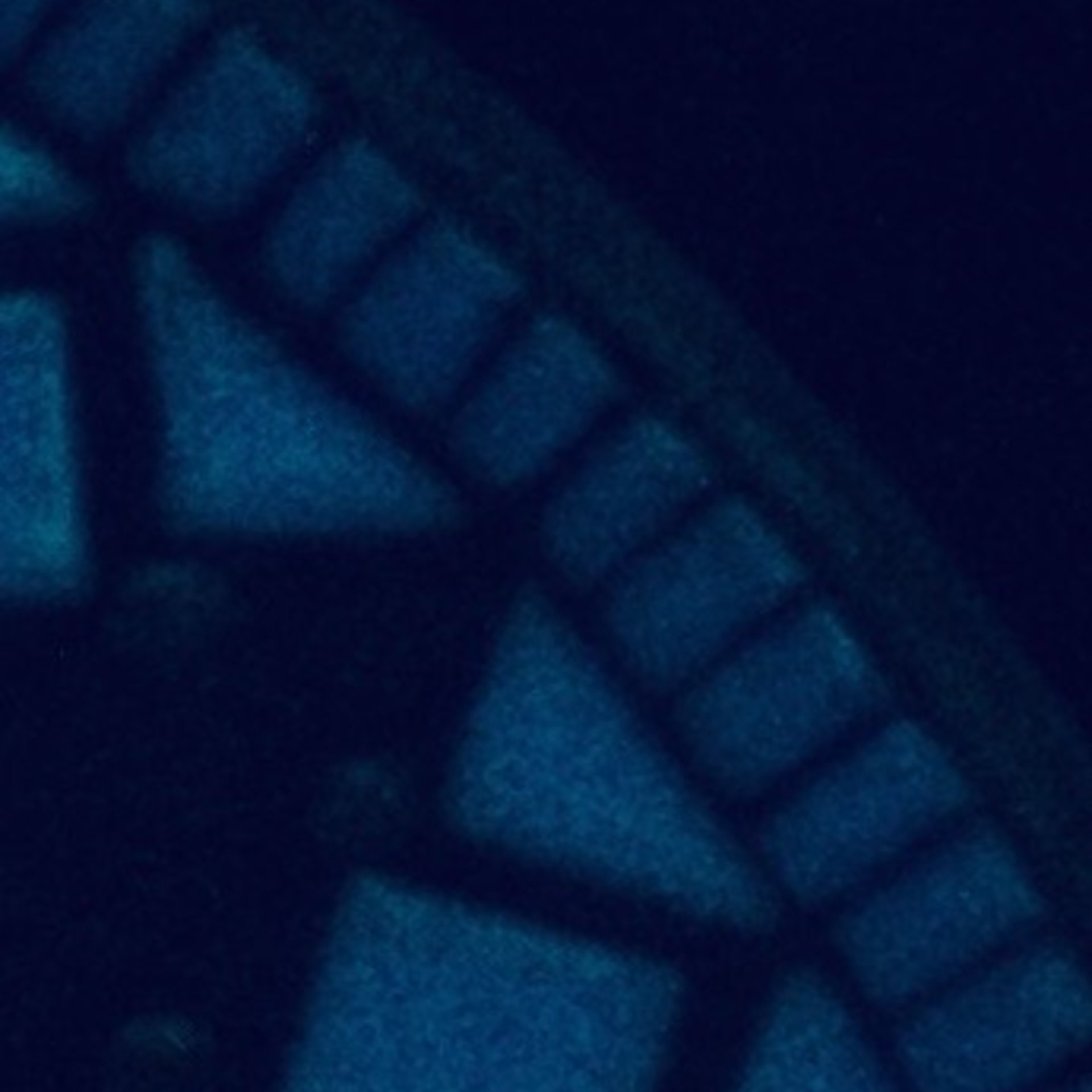 Wall Hanging Heart, Blue #2 ( Glow in the Dark) Heart-Mosaic / Porch Decor, Wall Decor