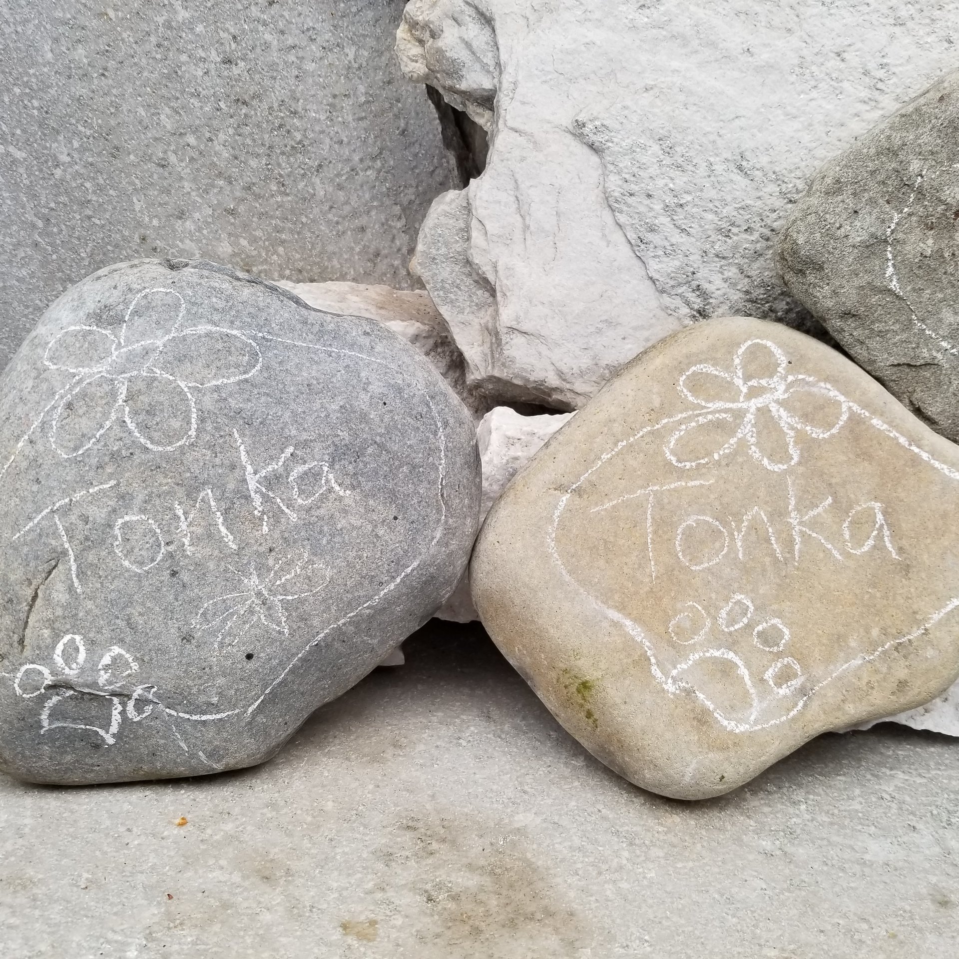 Reserved for Shelley, Garden Stone, Pet Memorial, Garden Decor'