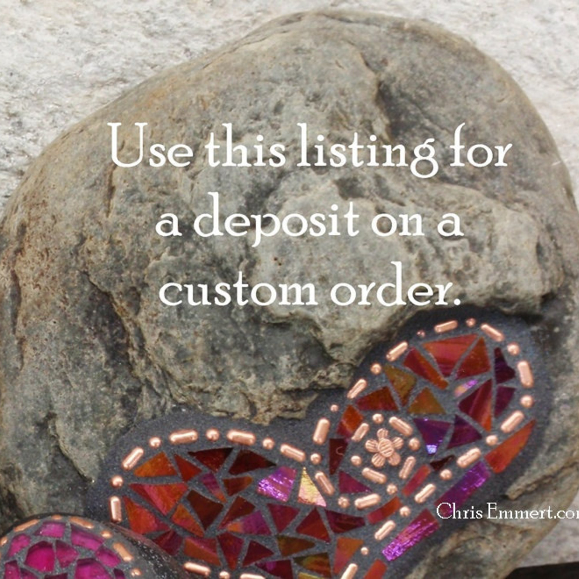 Use this listing for a Deposit on a Custom Order