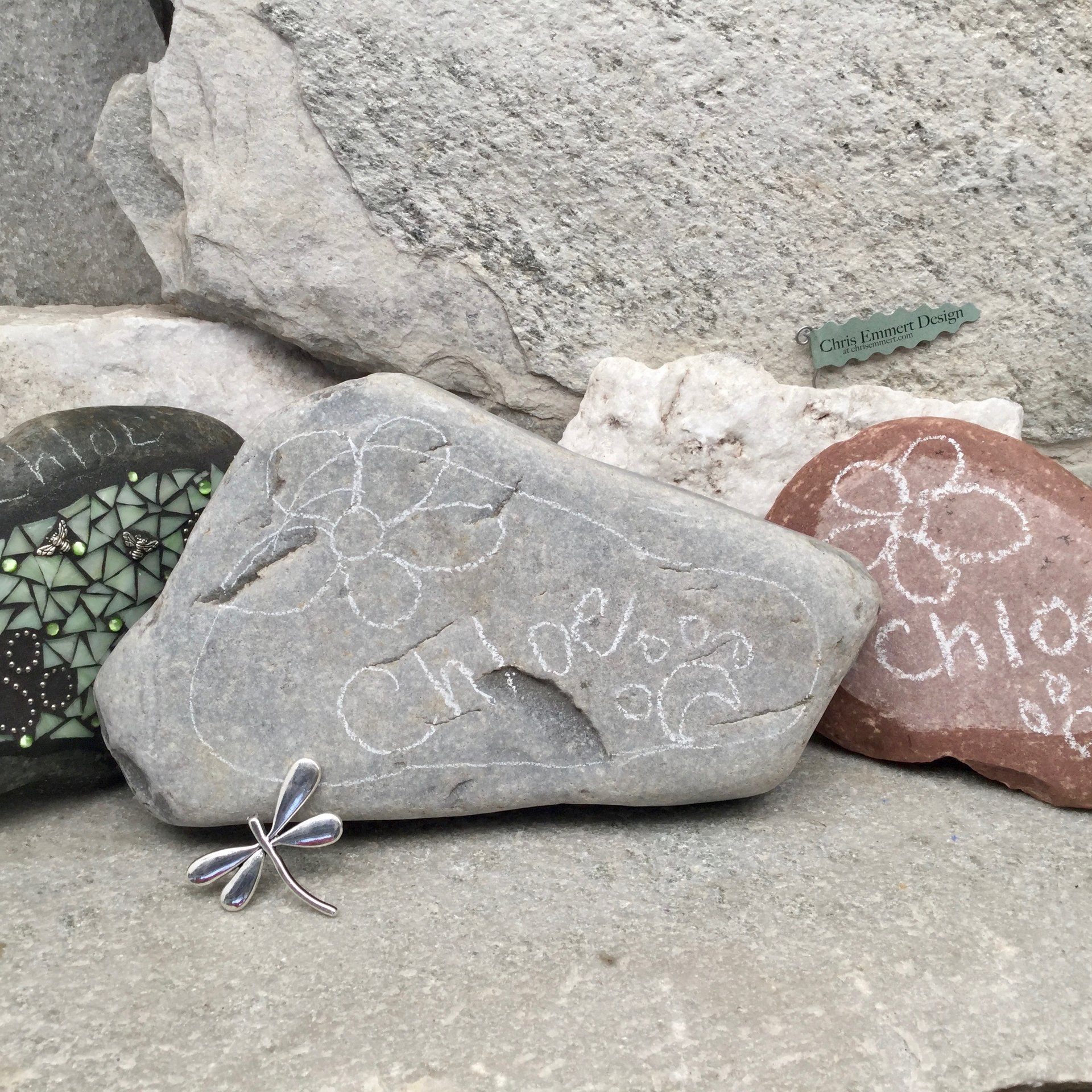 Garden Stone, Pet Memorial, Garden Decor'