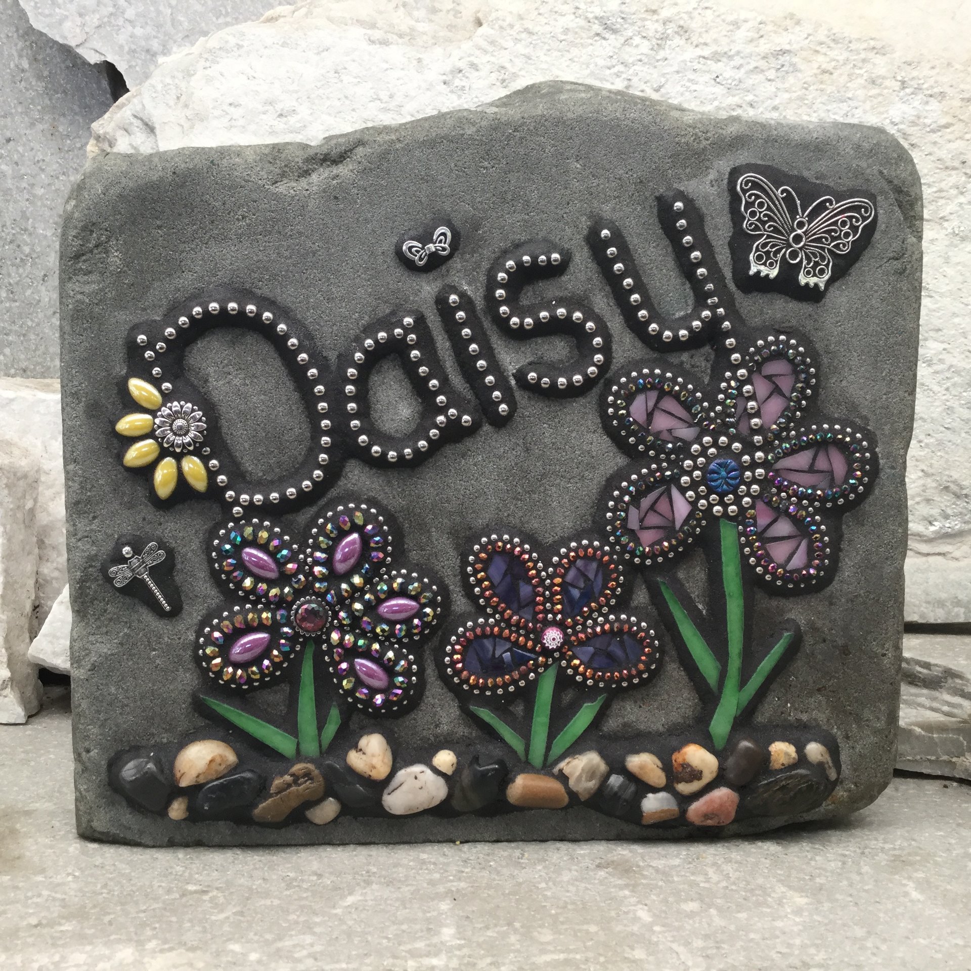 Memorial Garden  Stones - Mosaic Custom Orders in 2020-1