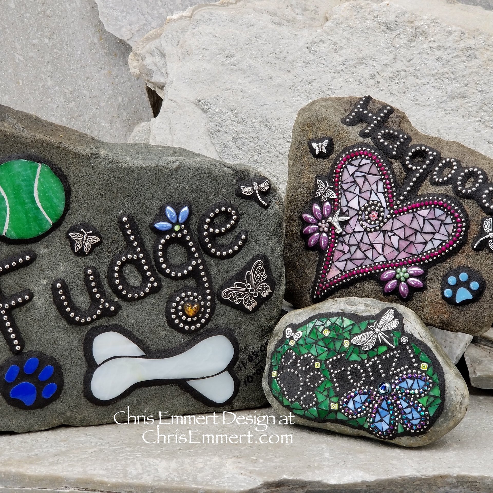 10 Custom Orders, Garden Stone, Pet Memorial, Garden Decor'