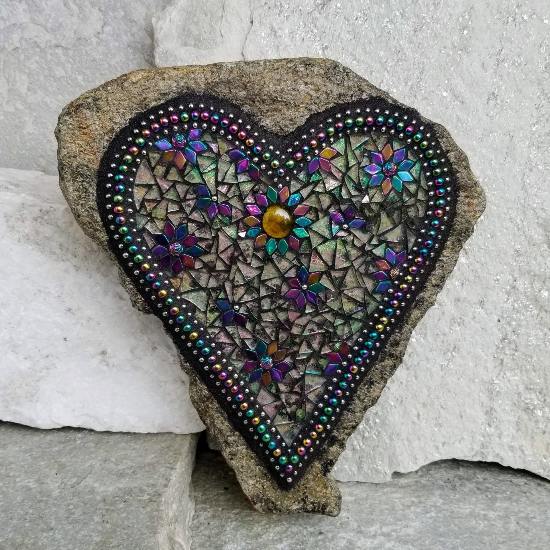Iridescent Heart, Special Molalla Stone