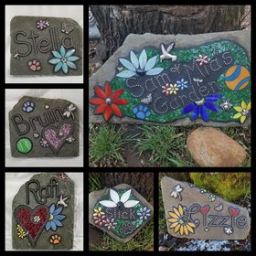 Memorial Garden  Stones - Mosaic Custom Orders Spring 2022