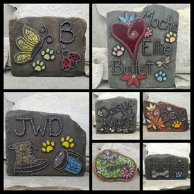 Memorial Garden  Stones - Mosaic Custom Orders in 2020-1