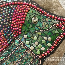 Big Fish / Porch Decor, Garden stone