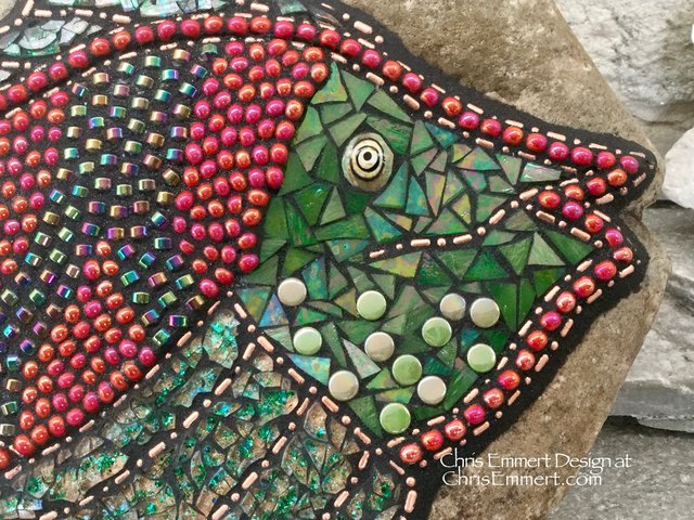 Big Fish / Porch Decor, Garden stone